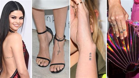 19 Celebrity Tattoo Ideas | Teen Vogue