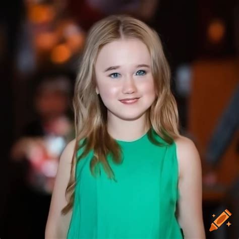 Haley Joel Osment Portraying A Girl In An Emerald Green And Electric