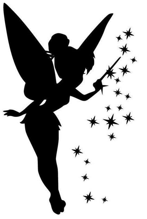 Tinkerbell Fairy Vinyl Decal Sticker Car Wall Door Crafts Window Art 1