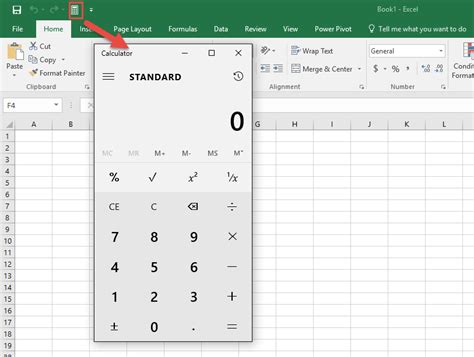 Add The Calculator To The Excel Toolbar Free Microsoft Excel Tutorials