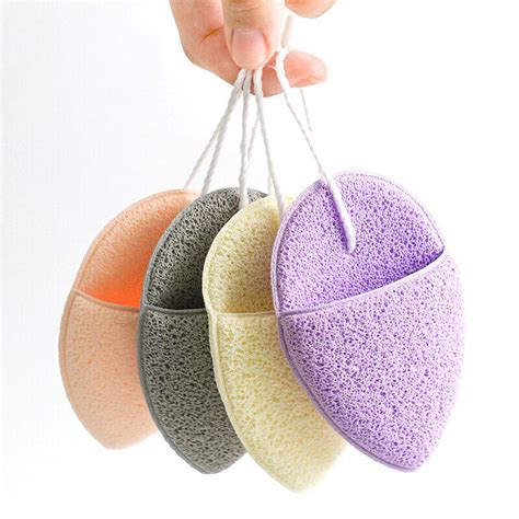 1pc Natural Cleansing Sponge Soft Face Body Washing Scrub Puff Skin