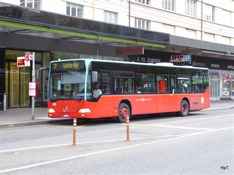 Vb Biel Mercedes Citaro Nr Be Unterwegs Auf Der Linie In