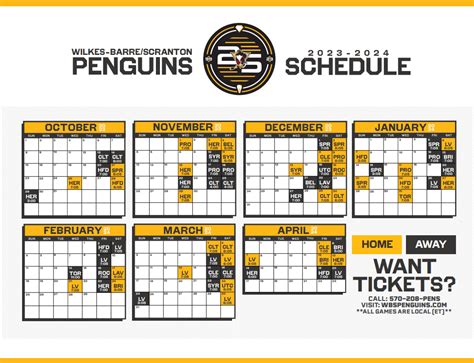 Penguins Schedule 2024 25 Printable - Sara Wilone