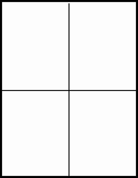 printable quarter fold card template printable templates