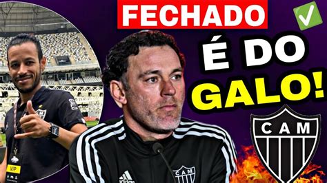 FECHADO MILITO É DO GALO GABRIEL MILITO NOVO TREINADOR DO ATLÉTICO