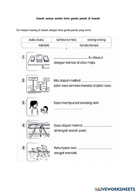 1302844 Kata Ganda Aisyahroz Liveworksheets