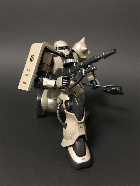 ザクⅡ（砂漠戦部隊）｜piyosukeさんのガンプラ作品｜gunsta（ガンスタ）