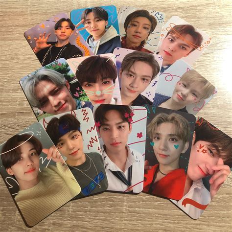 Seventeen Photocards Kpop Photocards Etsy