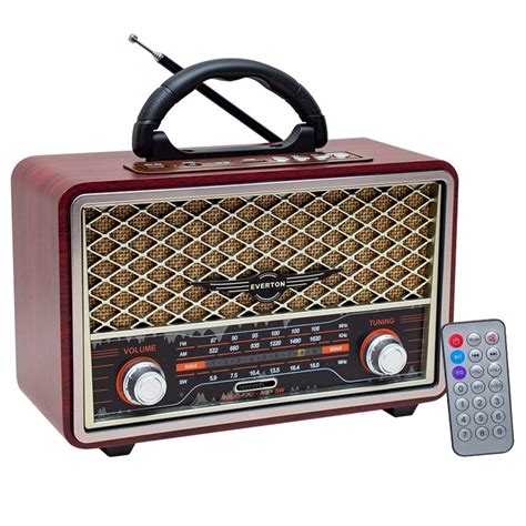 Everton RT 809BT USB SD FM Bluetooth Destekli Nostaljik Radyo