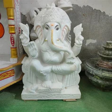 White Marble Ganpati Statue Temple At Rs 25000 In Jaipur Id