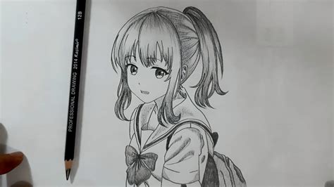 Gambar Anime Dari Pensil