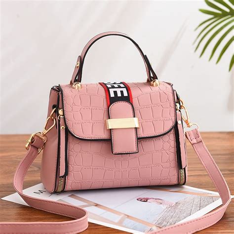 Jual Jt11071 Pink Tas Handbag Selempang Wanita Cantik Elegan