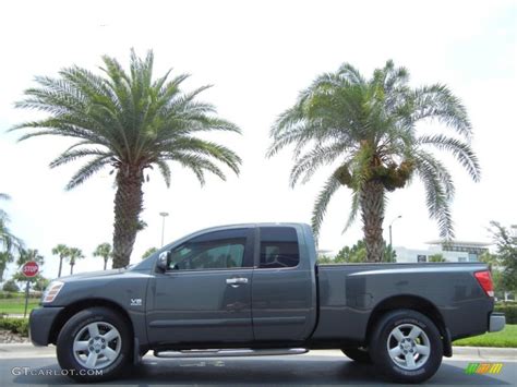 Smoke Gray 2004 Nissan Titan SE King Cab Exterior Photo 66039783