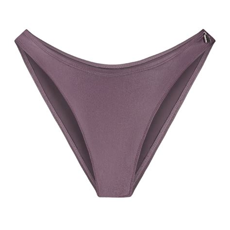 Beachlife Plum High Brazilian Bikini Hose Annadiva