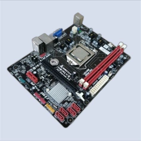 Jual Motherboard Biostar H61MLV2 Plus Prosesor Gen 2 G2030 Shopee