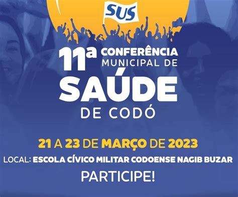 Prefeitura De Cod Convida A Popula O Para Participar Da