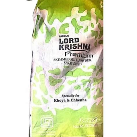 Spray Dried 25Kg Lord Krishna Premium Skimmed Milk Powder Packaging