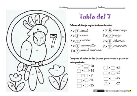 Tabla-del-7 | PDF