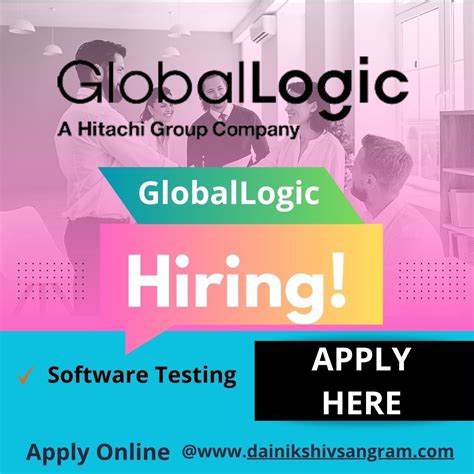 Remote Job Globallogic Is Hiring For Qa Automation Engineer