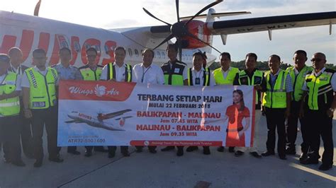 Jadi Rute Favorit Wings Air Rute Balikpapan Malinau Terbang Setiap