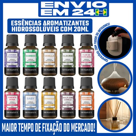 Essências Aromatizantes Para Difusor Aromatizador Elétrico Umidificador