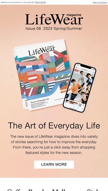 Introducing Lifewear Magazine Spring Summer Uniqlo Malaysia