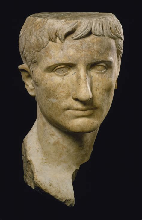 This Is A Portrait Of Augustus The Founder Of The Roman Empire In