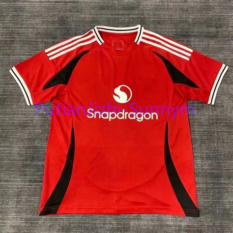 Wholesale Man Utd Home United Jersey Away Football Jersey Soccer