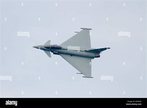 RAF Typhoon Display Team, Sunderland Airshow 2016 Stock Photo - Alamy