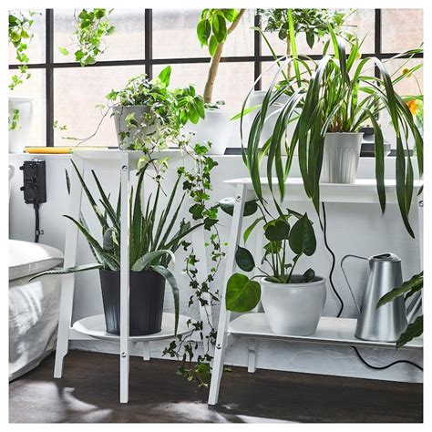 ALPVIDE plant stand, white, 71 cm - IKEA