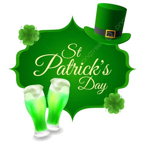 Saint Patrick Day Vector Art Png Happy Saint Patrick S Day Design And