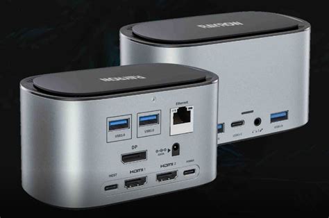 Sale Rayrow Usb C K Triple Display Docking Station Computers Tech