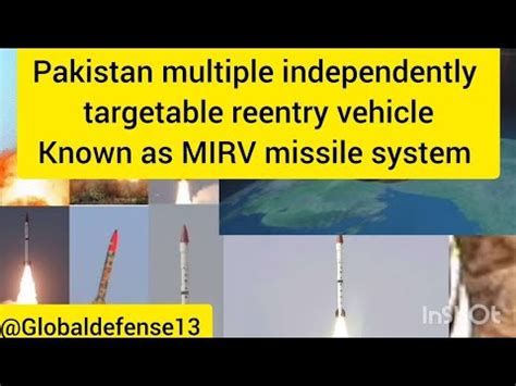 Pakistan Mirv Missile System Multiple Independently Targetable Reentry