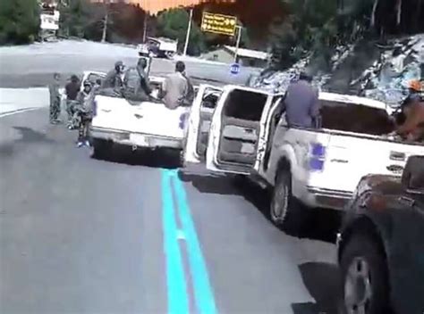 Surreal Video Captures Huge Mexican Narco Convoy In Chihuahua Before