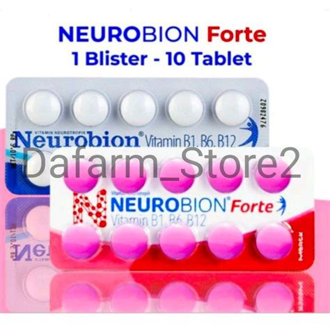 Jual Neurobion Forte Neurobion Tablet Shopee Indonesia