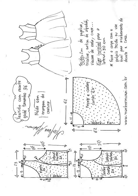 Molde De Saia Gode Para Imprimir Molde De Saia Gode Infantil Para