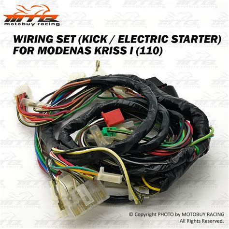 High Quality Wiring Set For Modenas Kriss I Auto Accessories On