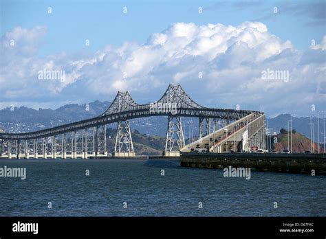 Richmond-San Rafael Bridge viewed from San Rafael, San Rafael ...