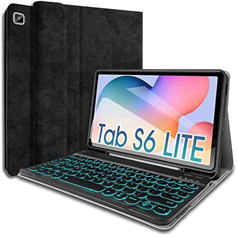 Funda Con Teclado Retroiluminado Para Samsung Galaxy Tab S Lite