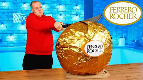 Giant Ferrero Rocher How To Make The Worlds Largest DIY Ferrero