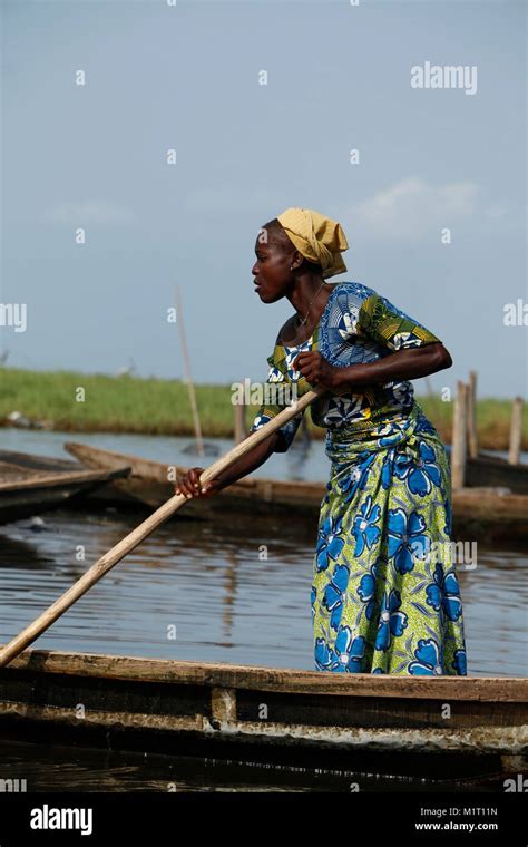 Ganvie A Stilt Village In Lake Nokou In Benin West Africa People