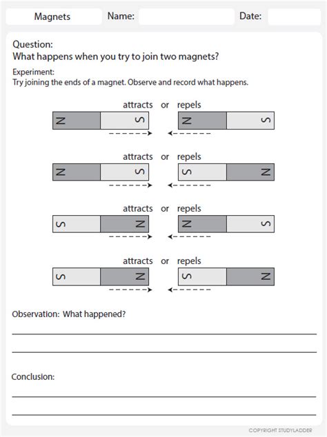 Magnetism: Repel or Attract - Studyladder Interactive Learning Games