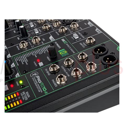 Mackie PROFX10V3 USB Analog Mixing Console 10 Channels Effects