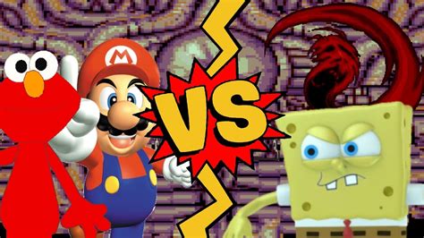 M U G E N Battles Super Mario Elmo Vs Giygas Robot Chicken