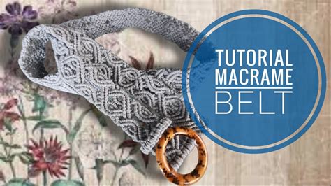 Tutorial Macrame Celtic Belt Макраме ремень с кельтским узором YouTube