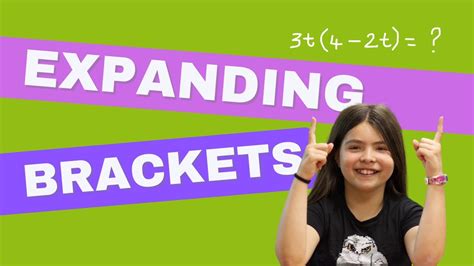 Expanding algebraic brackets - YouTube 