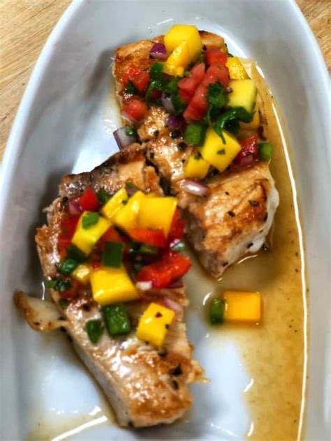 Grilled Swordfish With Mango Salsa Easy Recipe