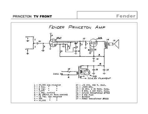 Princeton Chorus Schematic