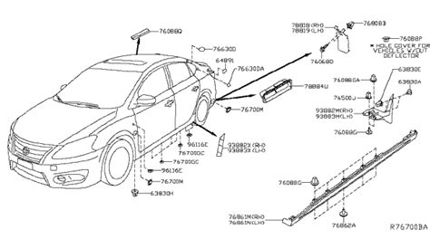 Nissan Sentra Body Parts Diagram Atelier Yuwaciaojp