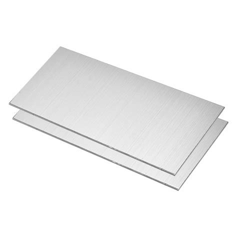 304 Stainless Steel Sheet , 0.08" x 4" x 8" Brushed Finish - Good for ...